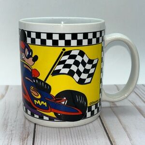 Disney Mickey Mouse Racer Vintage 12oz Coffee Mug